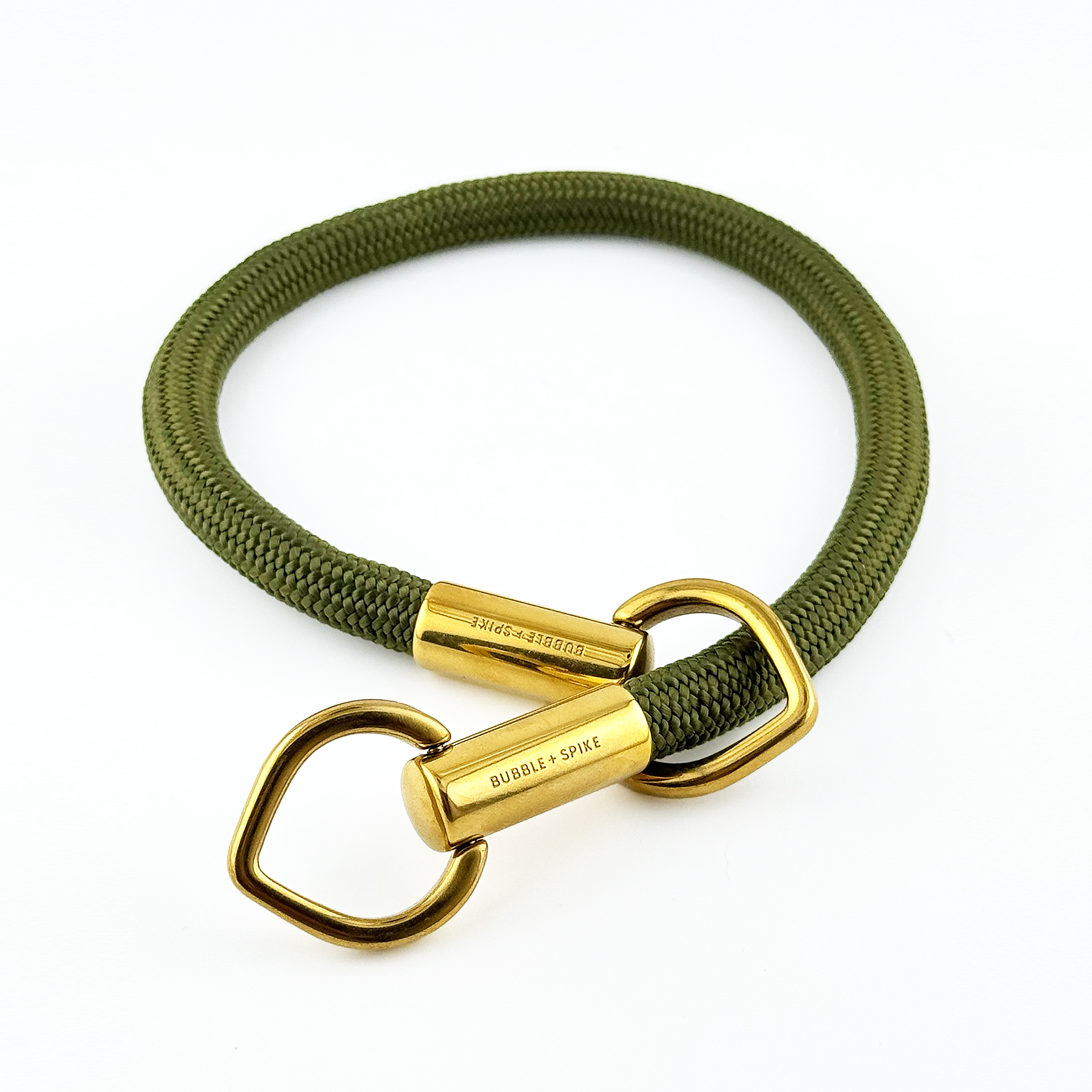 Mini Olive Gold Simple Slip Collar™